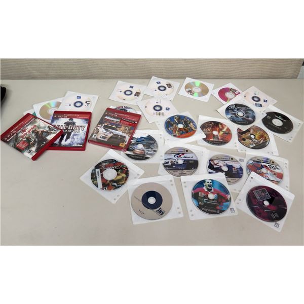 Multiple PlayStation Games: NBA, Gran Torino, Death by Degree, etc