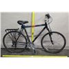 Image 1 : Trek 7100 RST Men's Black Hybrid Comfort Bike w/ Bontrager Tires