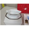 Image 2 : Christopher Stuart Serving Dish, Macy's Decanter w/ Glasses & Glitter Goblets