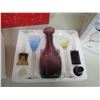 Image 4 : Christopher Stuart Serving Dish, Macy's Decanter w/ Glasses & Glitter Goblets