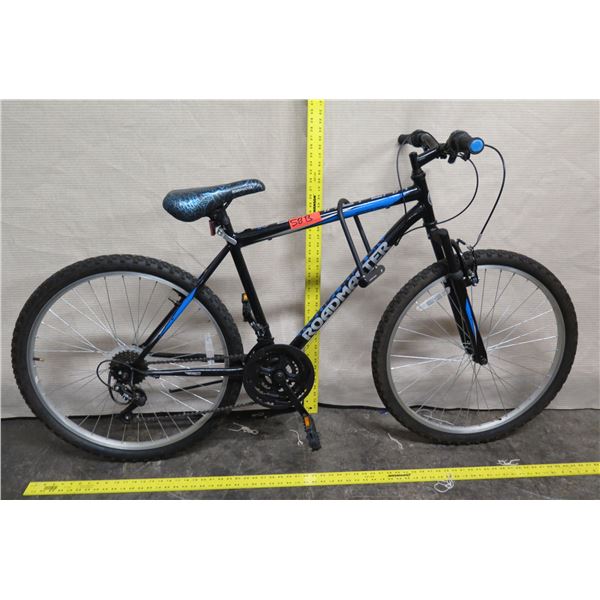 Roadmaster Granite Peak Men's 18 Speed Black Mountain Bike