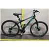 Image 1 : Huffy NightHawk Men's 18 Speed Black Green Mountain Bike