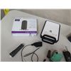 Image 11 : Misc Electronics: Binoculars, Cameras, Motorola Radios, Netgear Modem, etc