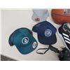 Image 2 : Sports Assortment: Ball Caps, Footballs, Basketballs, Helmet, Shoes, etc