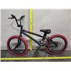 Image 10 : Kent Dread Boy's Black Red BMX Bike w/ Red Wheels