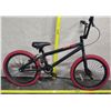 Image 1 : Kent Dread Boy's Black Red BMX Bike w/ Red Wheels