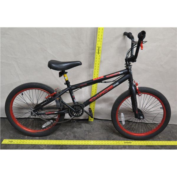 Kent 2D Chaos FS Boy's Black BMX Bike w/ Fat Tires