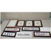 Image 1 : Qty 5 Framed Hawaiian Art Signs & 4 New Wooden Frames