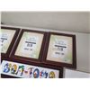 Image 2 : Qty 5 Framed Hawaiian Art Signs & 4 New Wooden Frames