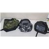 Image 1 : Qty 3 Green & Gray Camouflage Backpacks Cal Silver Pro