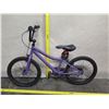 Image 8 : Vitesse Kid's Purple BMX Bike w/ Fat Tires