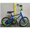 Image 1 : Huffy Rock It 16 Motu Series Blue Green BMX Bike w/ Fat Tires
