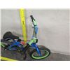 Image 3 : Huffy Rock It 16 Motu Series Blue Green BMX Bike w/ Fat Tires