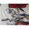 Image 3 : Makita Drill Driver & Misc Hand Tools: Wrenches, Screwdrivers, etc in Soft Case