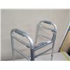 Image 2 : Two Button Folding Health Aid Walker w/ Wheels