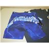 Image 9 : Qty 2 Billabong Metallica T-Shirts, Metallica & Camouflage Shorts New w/ Tags