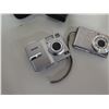 Image 7 : Qty 4 Digital Cameras: Kodak, Canon Powershot, Casio Exilim & Digilife w/ 1 Case
