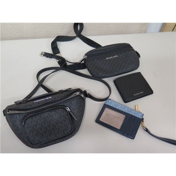 Qty 4 Michael Kors Crossbody Bag, Wristlet, Wallet, etc