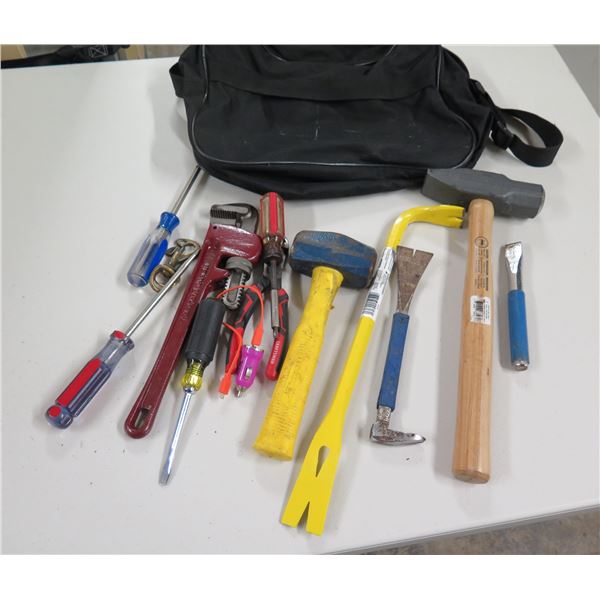 Multiple Hand Tools Multiple Hand Tools: Hammers, Screwdrivers, Wrenches, etc in Soft Case