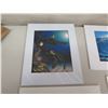 Image 2 : Qty 4 Hawaiian Print Art Work Signed by Artist: Underwater Scene, Big Wave, etc