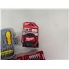 Image 4 : Qty 2 Red Helix Drill Bit Sets, Screwdriver Set & Milwaukee 16' Magnetic Tape