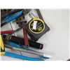 Image 3 : Misc Tools: Screwdrivers, Stanley 30' Magnetic Tape, Rope, etc in Soft Case