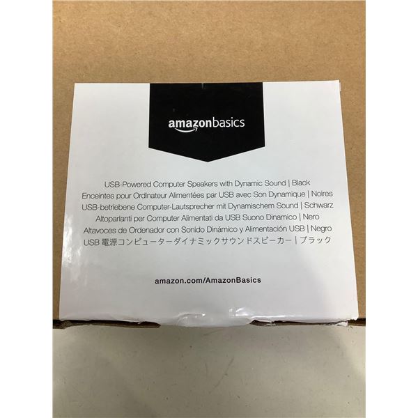 Amazon Basics USB Powered Computer Speakers