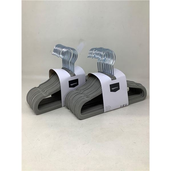 2 Lots Of Velvet Coat Hangers Kids Size