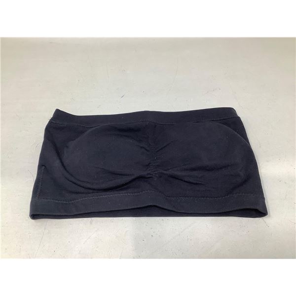 Mae black small sports bra