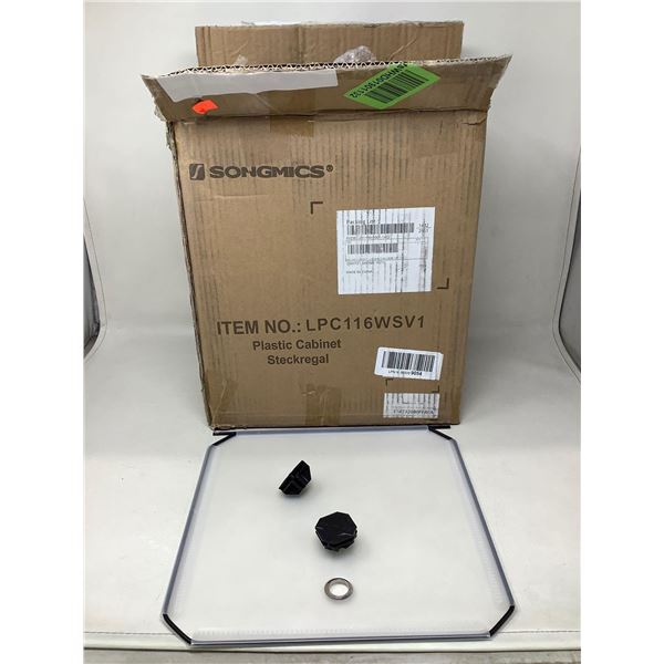 Songmics Plastic Cabinet Steckregal