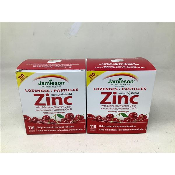 Zinc Lozenges 110 Count Lot Of 2