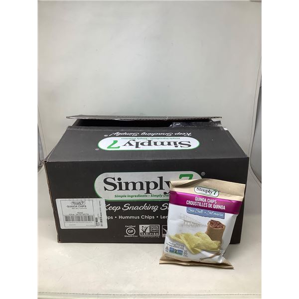 Simply 7 Quinoa Chips Sea Salt 24 Pack