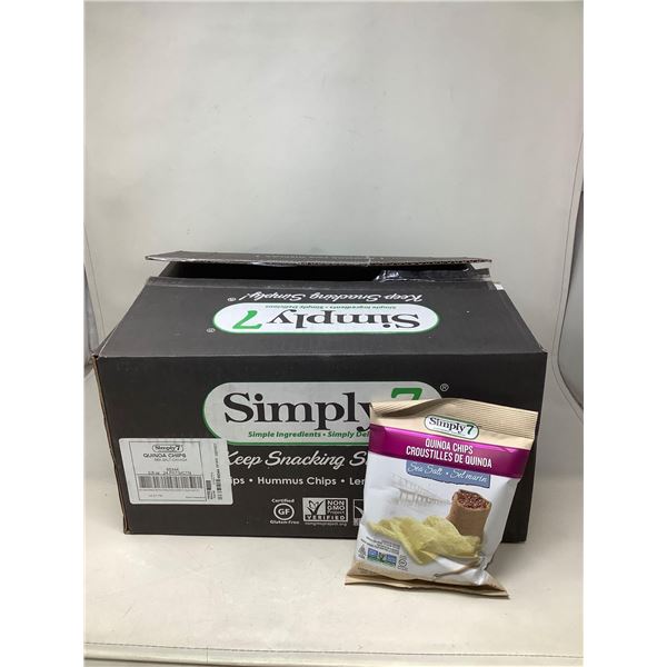 Simply 7 Quinoa Chips Sea Salt 24 Pack