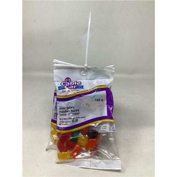 Cable Car Sour Jubes (6 X 165G)