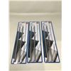 Image 1 : Lot of 3 Stainless Steel Tumbler Straws