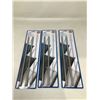 Image 1 : Lot of 3 Stainless Steel Tumbler Straws