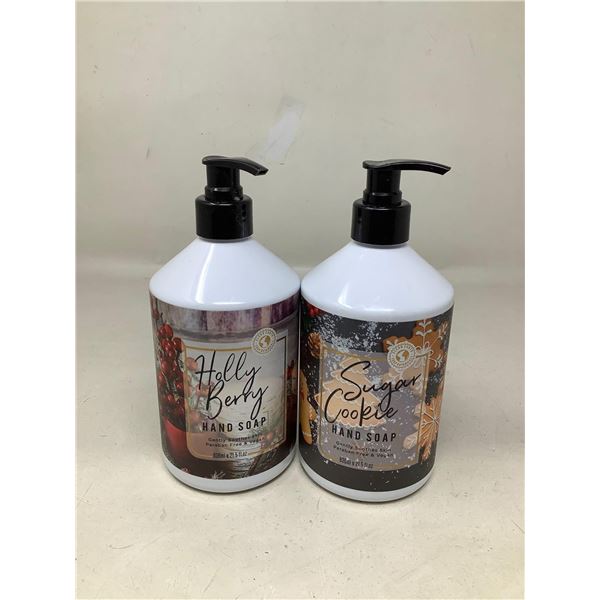 Hand Soaps- Holly Berry and Sugar Cookie