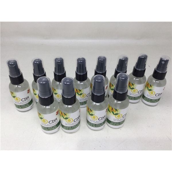 Lot of 12 x 60ml CDN lemon dream hand sanitizer 70%