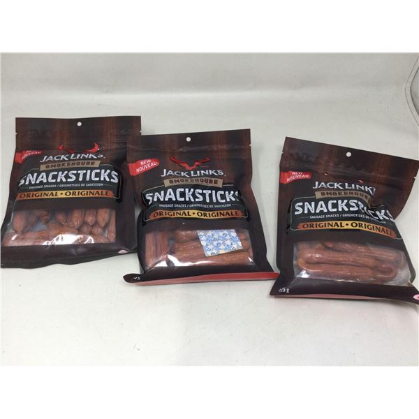 Jack links snack sticks 3 x 225g