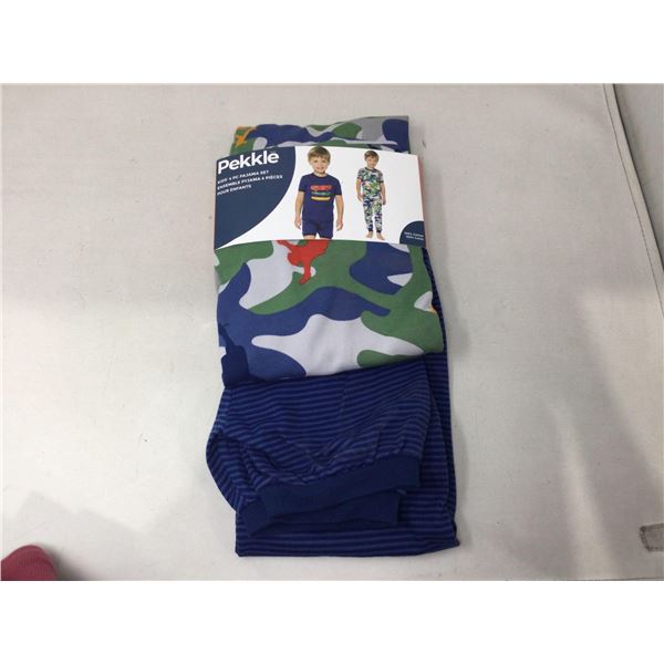 NEW Pekkle Kids 4 Pce Pajama set