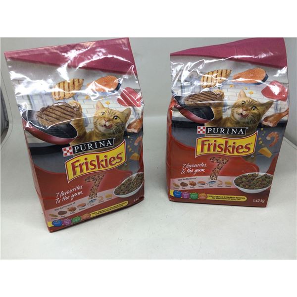 Purina friskies 2 x 1.42KG Bags