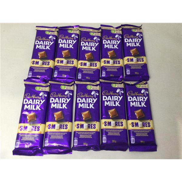 Dairy Milk Smores chocolate bars 10 x 90g