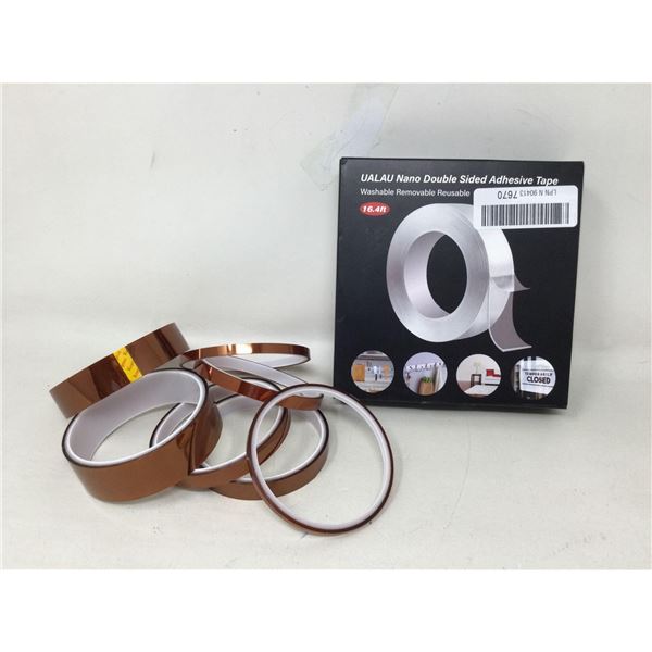 Lot of double sided reusable tape