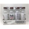 Image 1 : case of Bai antioxidant infusion drink Molokai coconut flavored, 12x530mL