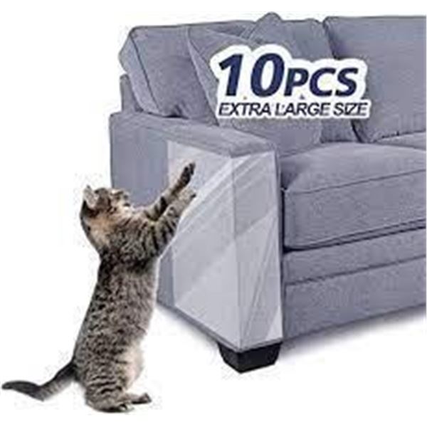 10pcs cat scratch furniture protection sheets