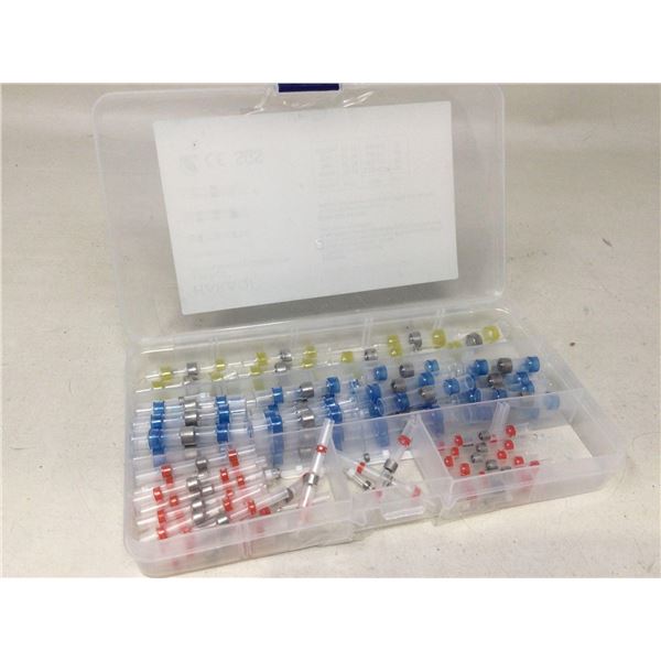 NEW Haraqi 120 pce solder seal butt connector set