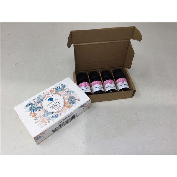 Rainbow abby 100% pure Organic Plant essential oil set 4 x 10ml