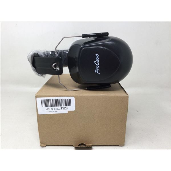Procase Noise Reduction Ear Muffs, NRR 35dB Hearing Protection Headphones Headset, Adjustable Profes