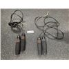 Image 1 : Lot of 2 weighted handle skipping ropes