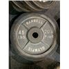 Image 2 : Barbell Olympic 45Lbs plate weight